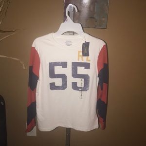 Polo multi stipe shirt